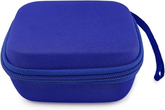 Compatible with Bitzee Hamster Ball Interactive Toy Case, Hard EVA Protective Storage Bag Carrying Box for Virtual Electronic Digital Pet Toy & Dock for Kids Blue (Case Only)