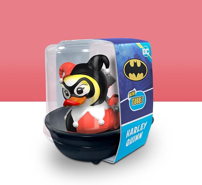 TUBBZ Mini: DC Comics - Harley Quinn Cosplaying Rubber Duck Vinyl Figure