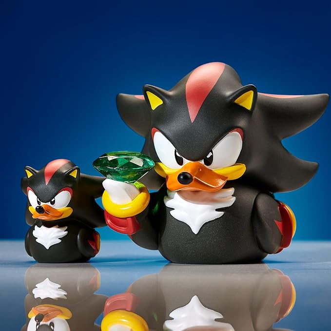 TUBBZ Mini Shadow Collectible Vinyl Rubber Duck Figure - Official Sonic The Hedgehog Merchandise - Kids TV, Movies & Video Games