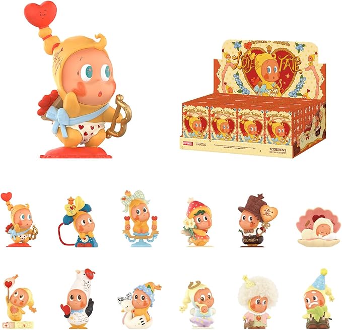 POP MART Twinkle Twinkle Crush On You Series Blind Box Figures, Collectible Toys Home Decorations, Holiday Birthday Gifts for Girls and Boys, Single Box