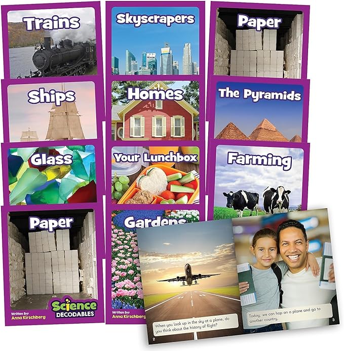 Junior Learning Science Decodables Phase 5 Non-Fiction, Multi