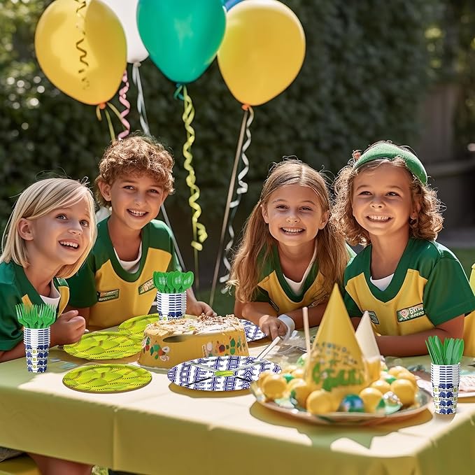 Softball Party Decorations Set - Unique Softball Party Plates, Cups, Napkins, and Cutlery for an Exciting Celebration - Disposable and Stylish Softball Party Supplies for Birthdays and Events