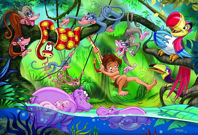 EuroGraphics 35-Piece Classicic Fairy Tales The Jungle Book Puzzle