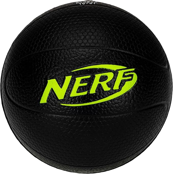 Nerf Nerfoop - The Classic Mini Foam Basketball and Hoop - Hooks On Doors - Indoor and Outdoor Play - A Favorite Since 1972