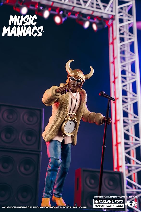 McFarlane Toys - Music Maniacs Hip Hop Flavor Flav 6in Action Figure