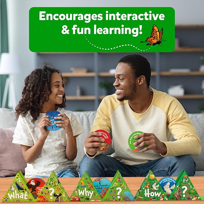 Skillmatics Flash Cards - Science Snippets Animals, STEM Learning Educational Toys & Learning Aids for Kids, Gifts for Boys & Girls Ages 7, 8, 9 & Up, Homeschool, Classroom & Travel Activity