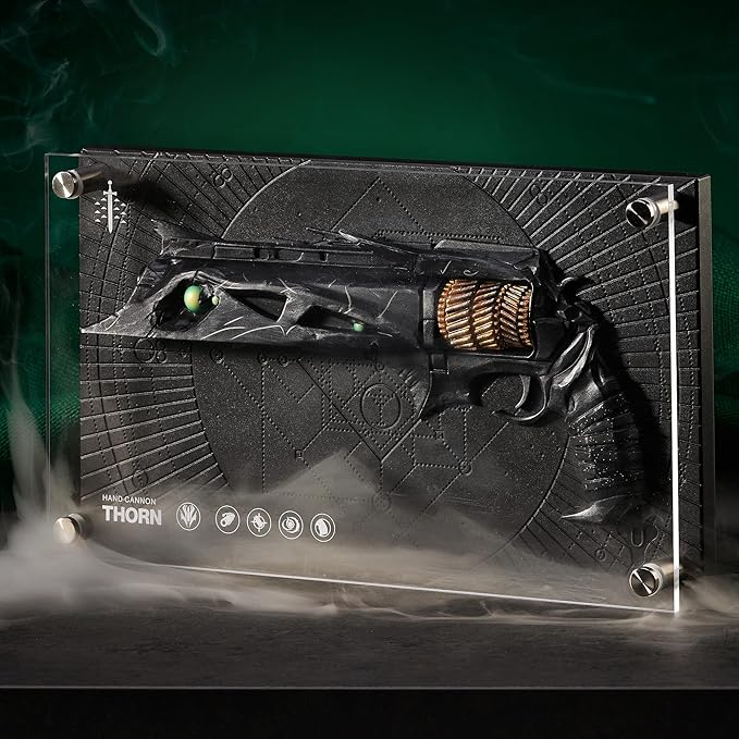 Numskull Thorn Exotic Weapon Figure 12x7 (30x18cm) Limited Edition Collectible Replica Statue - Official Destiny Merchandise - FPS Sci-Fi Action Video Game Figurine
