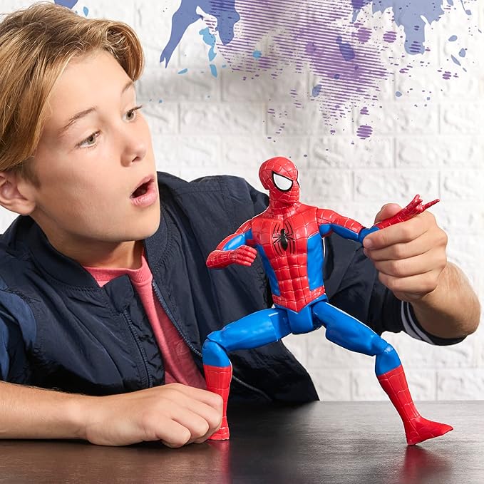 Marvel Spider-Man Titan Series Action Figure, 12-Inch (30 cm) Super Hero Toys for Kids Ages 4+