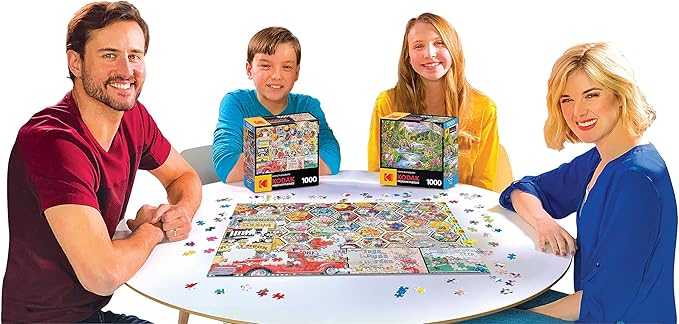 RoseArt - Kodak Premium - Honeycomb Flowers and Seeds - 1000 Piece Jigsaw Puzzle for Adults