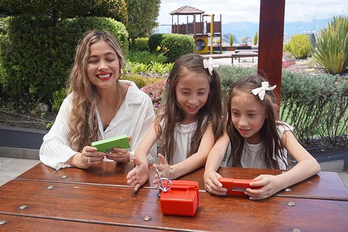EASEGMER Retro Handheld Game Console with 168 Classic Games, Mini TV Style, 3.0" Screen, AV Output, 2 Player Support, Rechargeable Battery for Kids Ages 4-12.