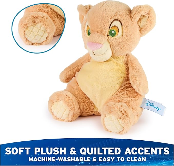 GUND Disney Official Nala Oh So Snuggly Plush, The Lion King, Lion Stuffed Animal for Babies and Infants, Yellow, 12.5”