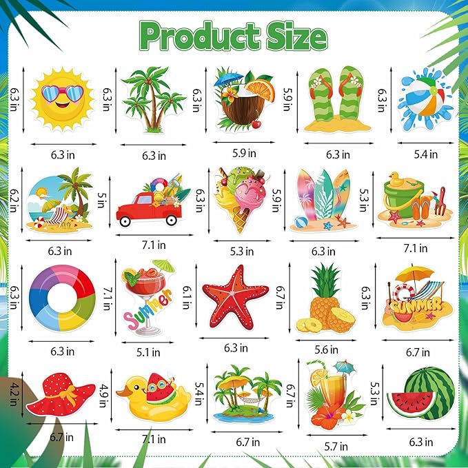 40Pcs Summer Pool Beach Hanging Swirls, Colorful Pool Party Hanging Swirl Decorations Summer Ceiling Hanging Decors for Hawaii Beach Birthday Party Decor Supplies