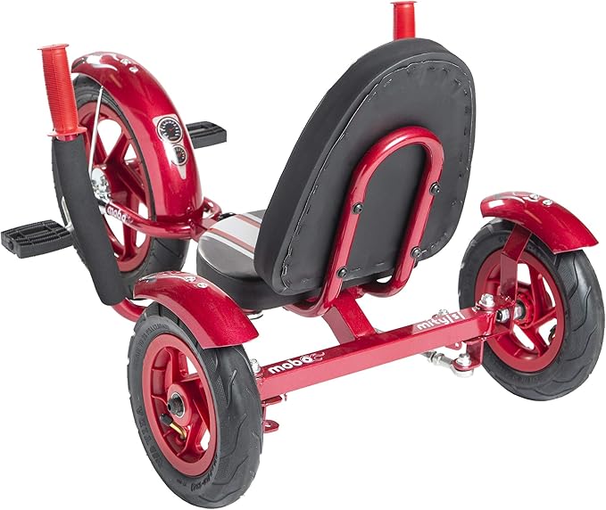 Mobo Mity Sport Safe Tricycle. Toddler Big Wheel Ride On Trike. Pedal Car, Red Large
