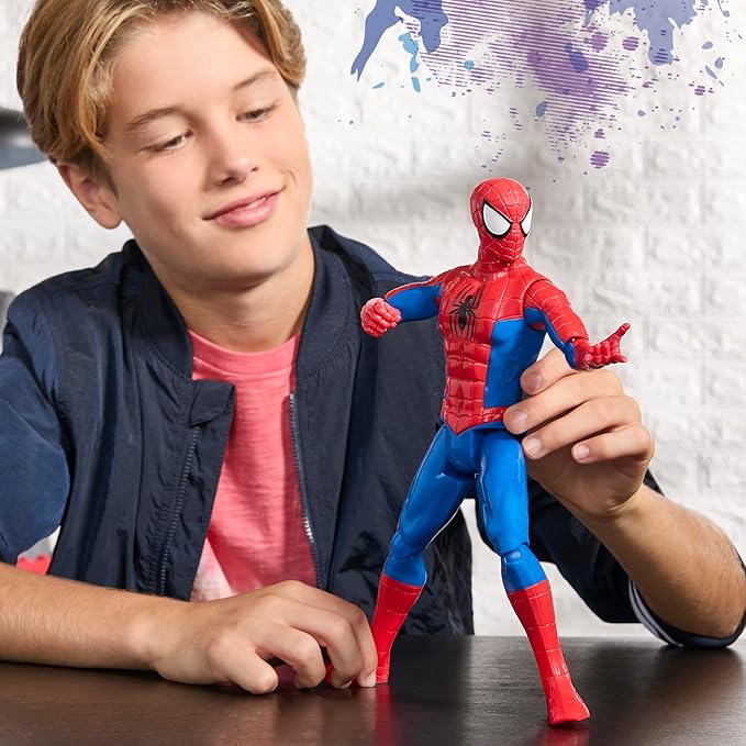 Marvel Spider-Man Titan Series Action Figure, 12-Inch (30 cm) Super Hero Toys for Kids Ages 4+