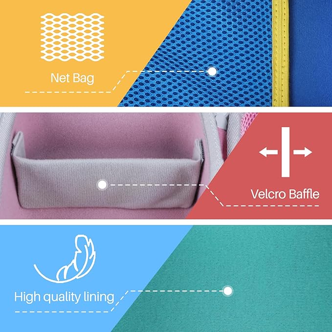 Hard Case Compatible with Yoto Player Kids Speaker Kids Audio Music Children Player Audiobook Cards Radio (Blue + Yellow Case)