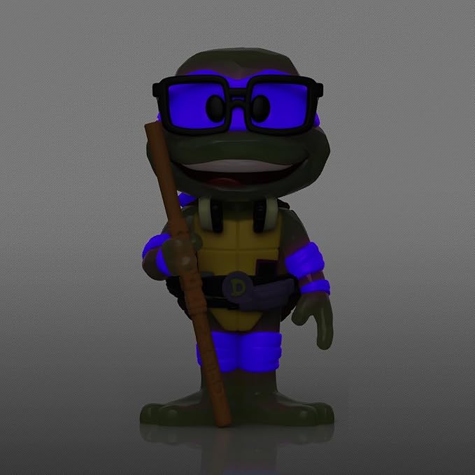 Funko Vinyl SODA: Teenage Mutant Ninja Turtles (TMNT) - Donatello - 1/6 Odds for Rare Chase Variant - Collectable Vinyl Figure - Gift Idea - Official Merchandise