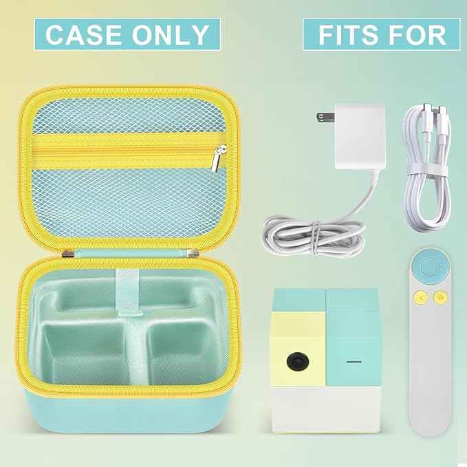 Case for Nex Playground Game System: Custom-fit Sleek Storage Holder for Nex Playground Accessories & Game Console. Portable Travel Case with Detachable Shoulder Strap (Box Only)