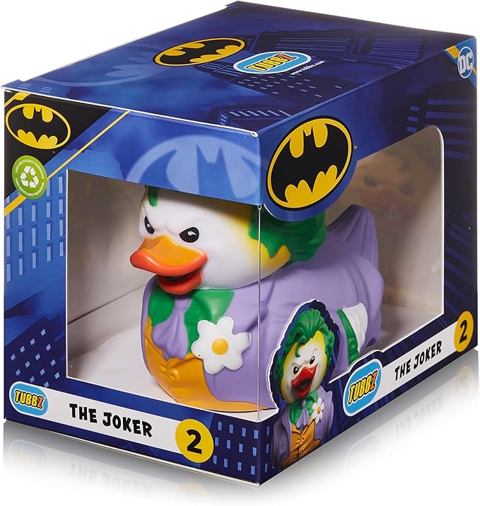 TUBBZ Boxed Edition: DC Comics - The Joker Cosplaying Rubber Duck Vinyl Figure