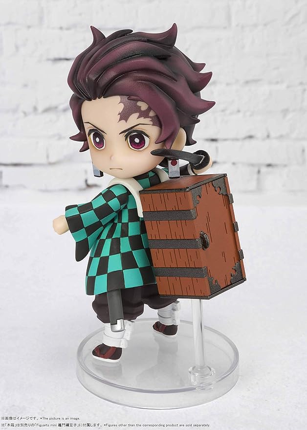 TAMASHII NATIONS - Demon Slayer: Kimetsu no Yaiba - Kamado Tanjiro, Bandai Spirits Figuarts mini Action Figure