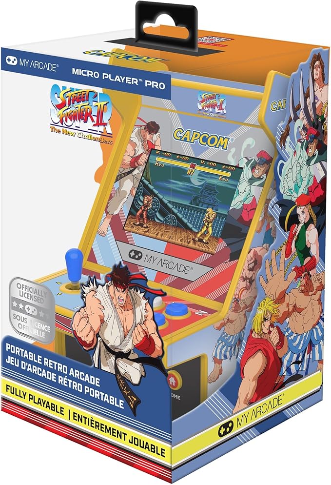 My Arcade Super Street Fighter II Micro Player Pro: Capcom Arcades, 2 Games in 1