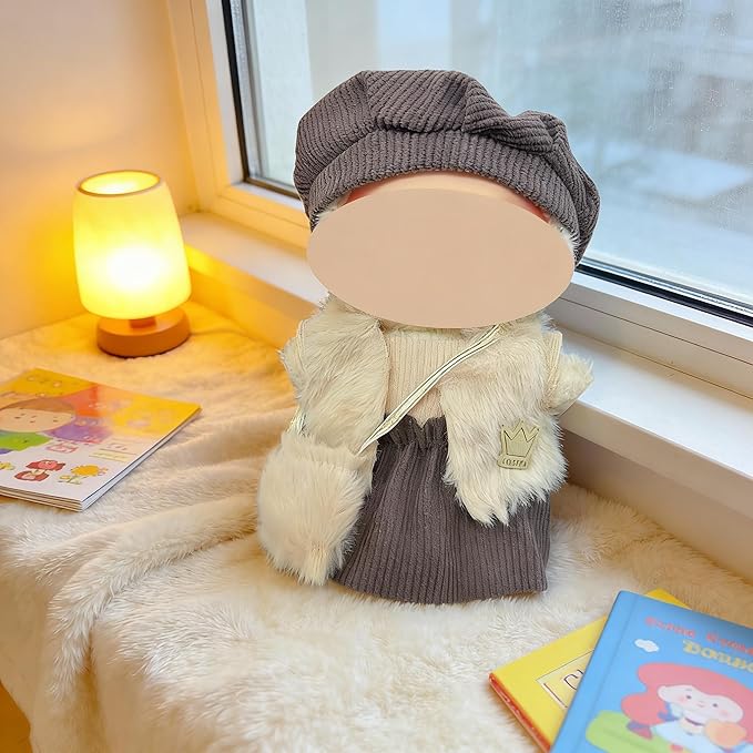 Clothes for Doll, 6 Pack Doll Outfits for 17cm Doll, Perfect for Play and Display, Accessories for Doll's Collectors, (No Dolls) (Set 3)