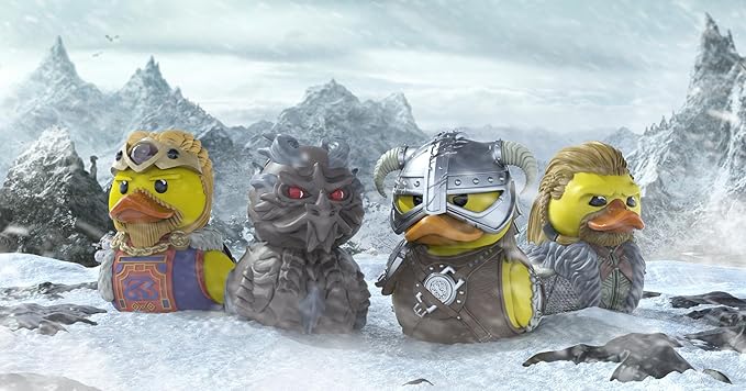 TUBBZ Boxed Edition: The Elder Scrolls Skyrim - Jarl Balgruuf Cosplaying Rubber Duck Vinyl Figure
