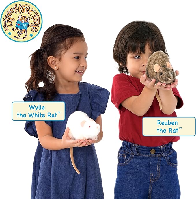 Reuben The Rat - 7 Inch Stuffed Animal Plush Mouse