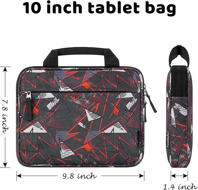 Choco Mocha Kids Tablet Sleeve Bag for Boys & Girls, (10-12.5Inch)