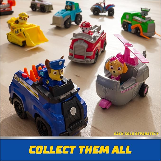 PAW Patrol, Rubble’s Bulldozer Toy Truck with Collectible Action Figure, Sustainably Minded Kids Toys for Boys & Girls Ages 3 and Up