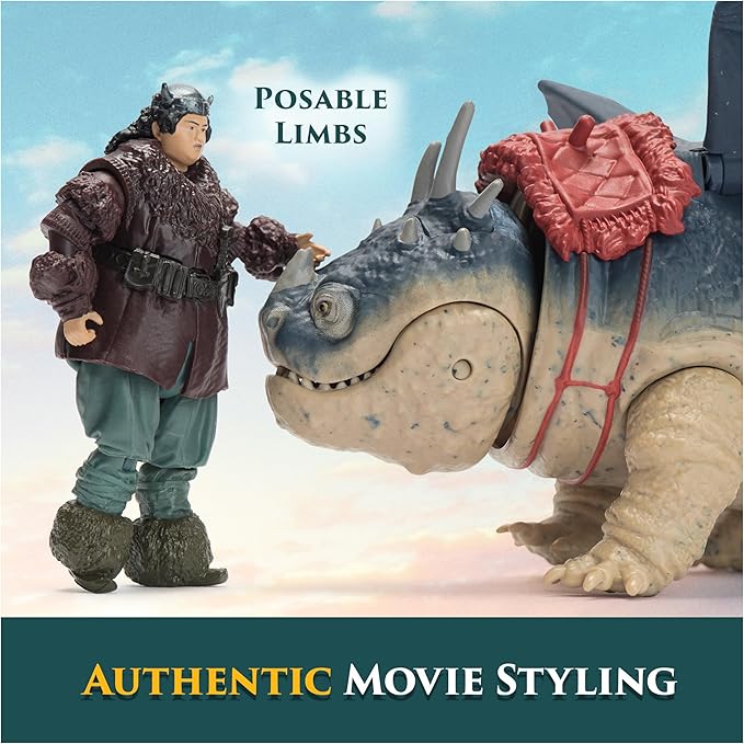 DreamWorks Dragons, How to Train Your Dragon, Gronckle & Fishlegs, Viking Duo Action Figures, Kids Toys for Boys Ages 4 and up
