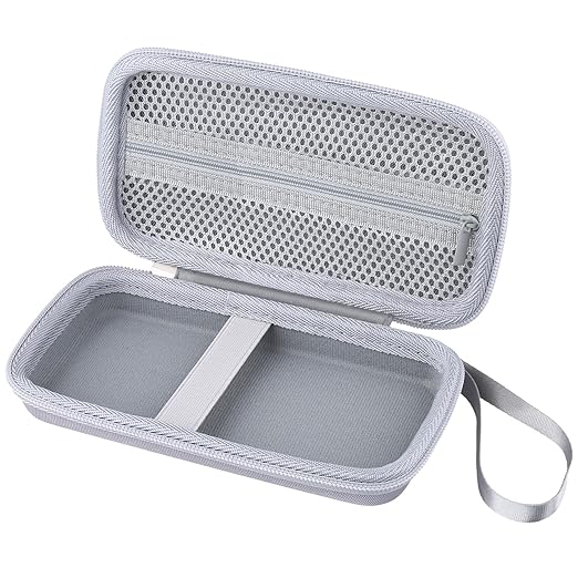 khanka Hard Travel Case Replacement for RG40XX H Retro Handheld Game Console,Case Only. (White)