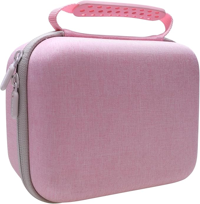 LTGEM Case Compatible with ALLCELE Girls Robot Toy/Miko Mini Robot(Inside: 7.2"×5.8"×3.1"), Pink