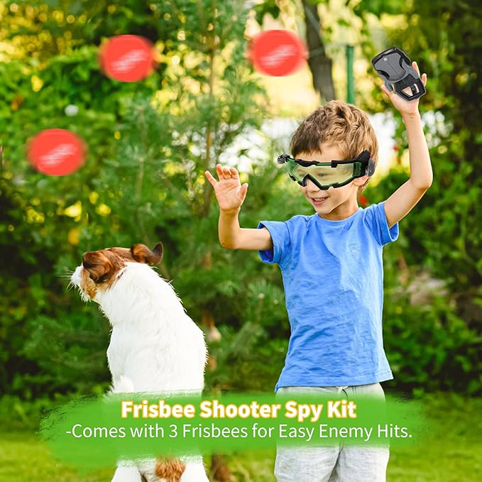 Kids Spy Frisbee Shooter Fidget Toys, Fidget Spinners, 1PCS Spy Kit Fidget Toys for Kids
