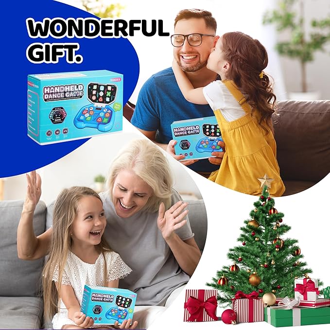 Handheld Game for 6-12, Sensory Fidget Toys for Kids 8-12, Boys&Girl ADHD Toys,999 Levels. 4 Modes，Birthday Gifts for Boys Girls，Fidget Toys for Kids Age 6-12