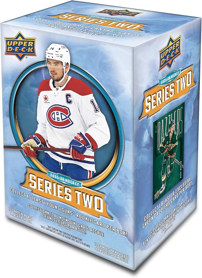 2025-26 Upper Deck Series 2 Hockey Blaster Box