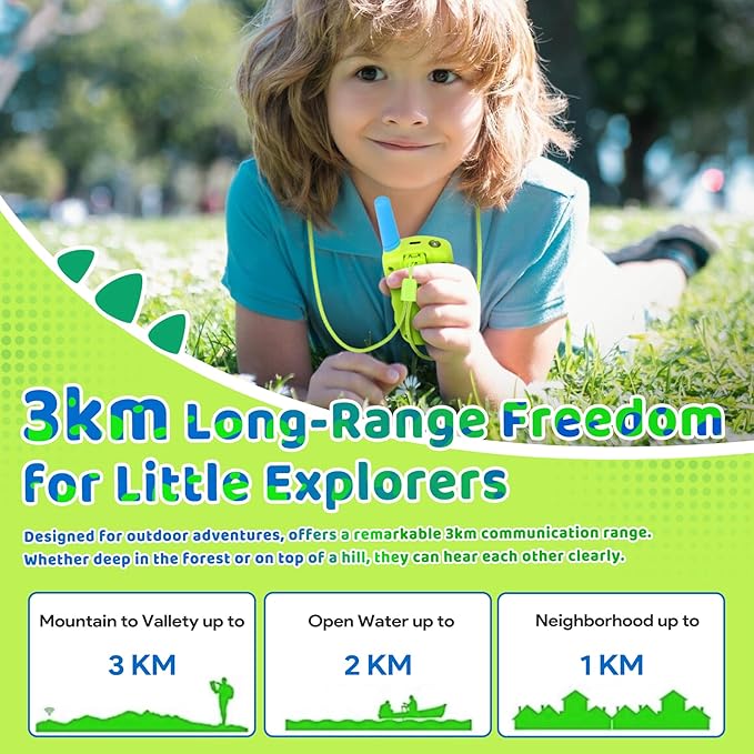 Vvinca Walkie Talkies for Kids 5 Pcs