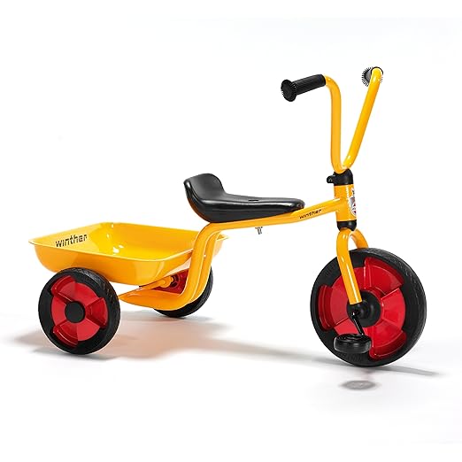 Winther WIN583 Tricycle with Tray Grade Kindergarten to 1, 10.83" Height, 17.91" Wide, 24.41" Length