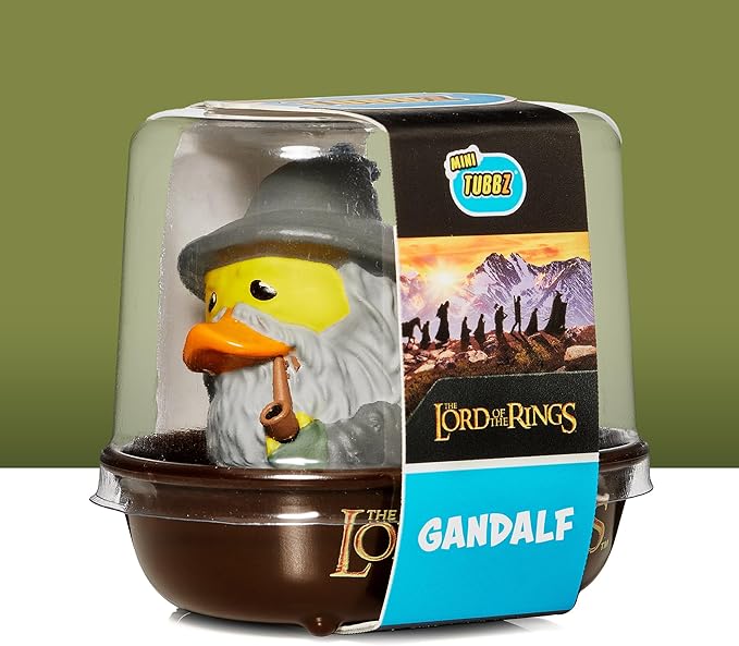 TUBBZ Mini: Lord of The Rings - Gandalf The Grey Cosplaying Rubber Duck Vinyl Figure