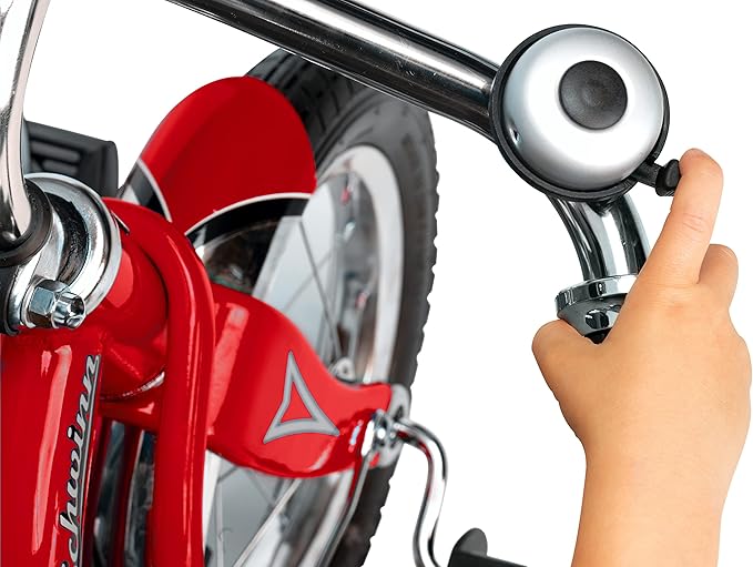 Schwinn Roadster Tricycle, 12 Inch Front Wheel Bike for Kids Ages 2-4, Low Center of Gravity, Retro Steel Frame, Adjustable Seat Grows with your Child, Rear Deck, Tricycle for Toddlers