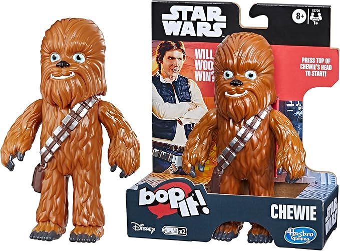 Bop It! Game Star Wars Chewie Edition, Gifts for Kids, Electronic Games for Kids Ages 8 and Up