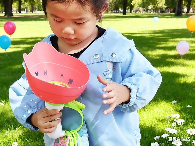 Disc Launcher Toy Kids Yard Flying Spinner Fairy Hover Helicopter Propeller Toy Outdoor Capture Catching Chasing Game Gift for Boy Girl Age 4 5 6 7 8 9 10 (Green, 1 Pack)