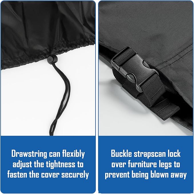 Slate Pool Table Cover for America Legend Pool Tables, Waterproof 7Ft-8Ft Billiard Table Cover, Heavy Duty Dustproof Game Room Protection, 91"x 51" x 31"