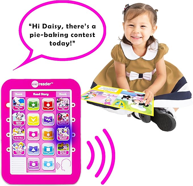 Disney Minnie Mouse Read Along Books Electronic Reader 8 Book Bundle ~ Minnie Mouse Books for Toddlers, Kids | Minnie Mouse Me Reader Books with Bonus Stickers (Minnie Mouse Learning)
