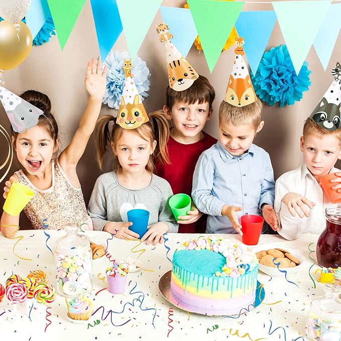 CANREVEL Party Hats for Adults, Party Supply for Party Decorations, Party Headwear for Birthday Celebration for Women Men