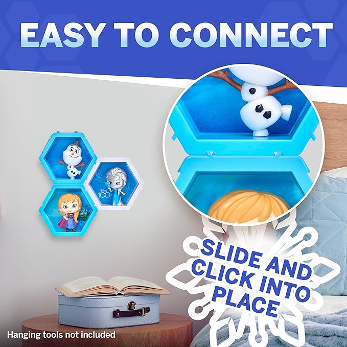 Wow! PODS 4D Disney Frozen Olaf - Unique Connectable & Collectable Bobblehead Figure, Wall/Shelf Display, Toy Action Figure, Olaf Toy Figures, Disney Toys & Gifts, Frozen Toys for Girls & Boys Age 3+