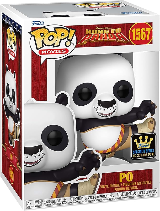 FUNKO POP! Movies: King Fu Panda - Po, DreamWorks 30th Anniversary (JD) (Styles May Vary)
