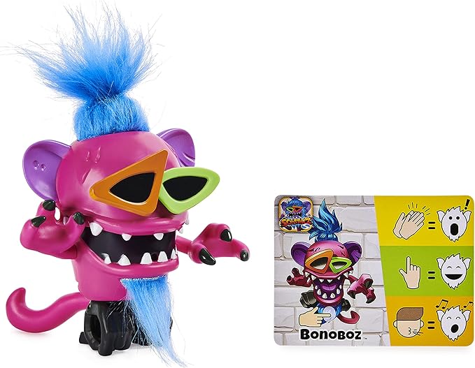 Scritterz, Bonoboz Interactive Collectible Jungle Creature Toy with Sounds and Movement, for Kids Aged 5 and up
