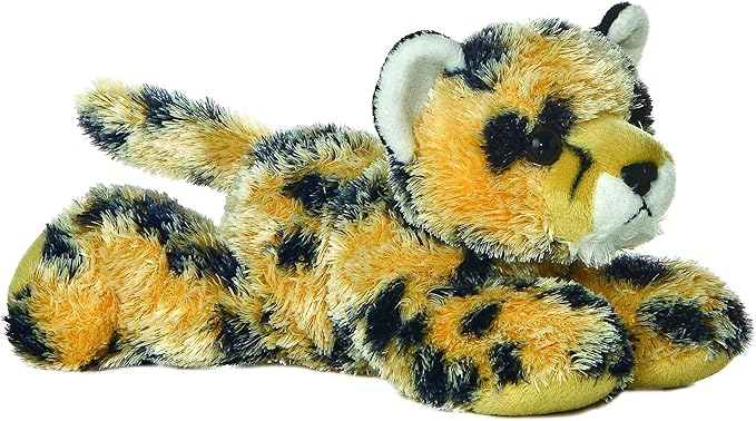 Aurora® Adorable Mini Flopsie™ Streak™ Stuffed Animal - Mini Companions Ready for Playful Adventures - for Kids All Ages, Toddlers, Adults, and Families - Brown 8 Inches