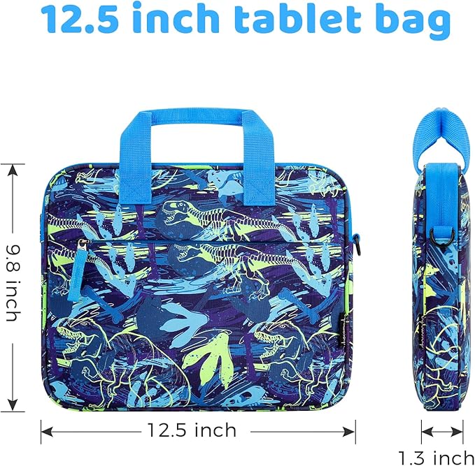 Choco Mocha Kids Tablet Sleeve Bag for Boys & Girls, (10-12.5Inch)