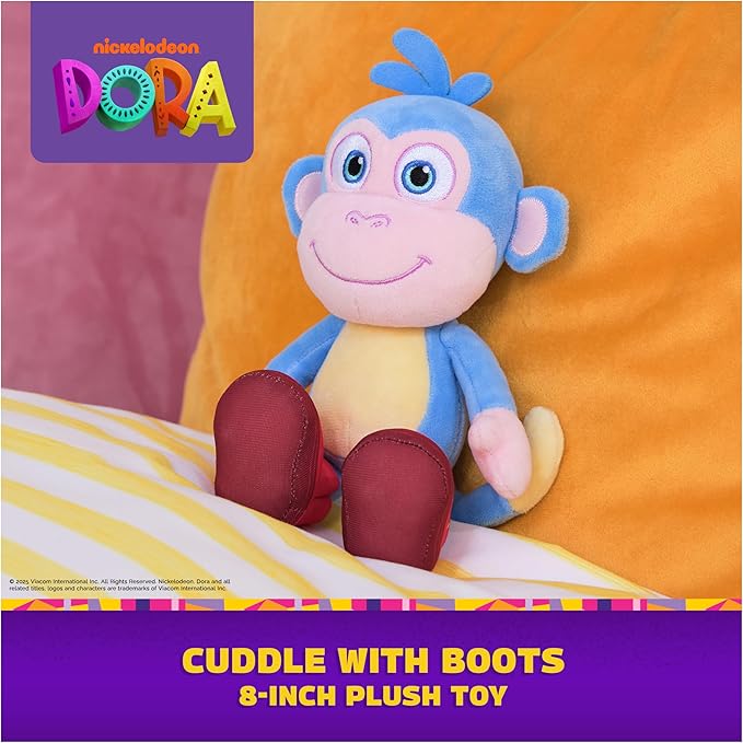 Dora Official Boots Plush Doll, Educational Toys